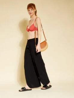 Sujetador De Bikini De Microfibra Con Textura - Rojo Frambuesa -Zalaris Tienda sujetador de bikini de microfibra con textura rojo frambuesa zp108 2 frb5