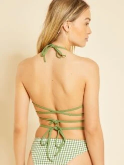 Sujetador De Bikini De Triángulo - BLANCO -Zalaris Tienda sujetador de bikini de triangulo blanco zq282 2 frb3