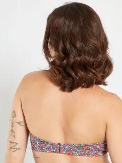 Sujetador De Bikini De Triángulo Premamá - Flores -Zalaris Tienda sujetador de bikini de triangulo premama flores zp159 1 frb4