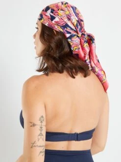 Sujetador De Bikini De Triángulo Premamá - Negro Iris -Zalaris Tienda sujetador de bikini de triangulo premama negro iris zq212 1 frb4