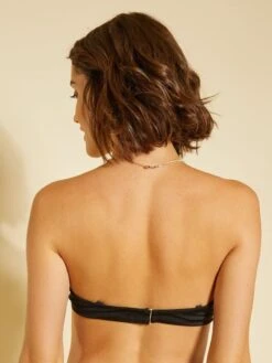 Sujetador De Bikini Satinado - Negro -Zalaris Tienda sujetador de bikini satinado negro zp135 1 frb7