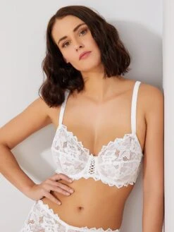 Sujetador De Encaje Arum 'Sans Complexe' - Blanco -Zalaris Tienda sujetador de encaje arum sans complexe blanco yt784 1 frb3