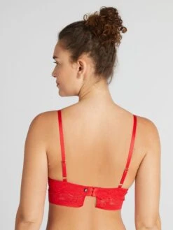 Sujetador De Encaje 'Billet Doux' - ROJO -Zalaris Tienda sujetador de encaje billet doux rojo atw62 2 frb3