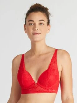 Sujetador De Encaje 'Billet Doux' - ROJO -Zalaris Tienda sujetador de encaje billet doux rojo atw62 2 frb4