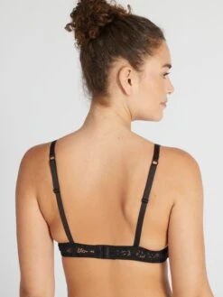 Sujetador De Encaje Con Relleno 'Envie De Lingerie' - NEGRO -Zalaris Tienda sujetador de encaje con relleno envie de lingerie negro aup61 1 frb3