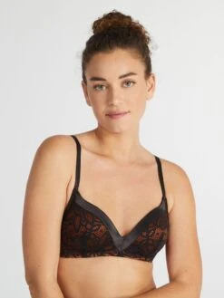 Sujetador De Encaje Con Relleno 'Envie De Lingerie' - NEGRO -Zalaris Tienda sujetador de encaje con relleno envie de lingerie negro aup61 1 frb4