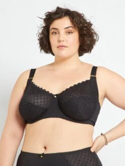 Sujetador De Encaje - Negro -Zalaris Tienda sujetador de encaje negro zb476 2 frb2