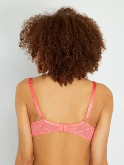 Sujetador De Encaje 'Sans Complexe' - Coral -Zalaris Tienda sujetador de encaje sans complexe coral acq93 2 frb2