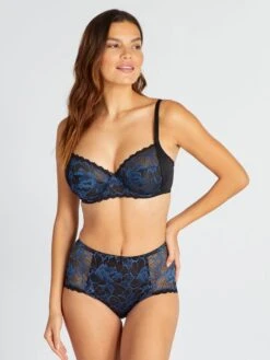 Sujetador De Encaje 'Sans Complexe' - NEGRO