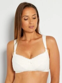 Sujetador De Lactancia 'Sans Complexe' - Marfil -Zalaris Tienda sujetador de lactancia sans complexe marfil xa563 2 frb4