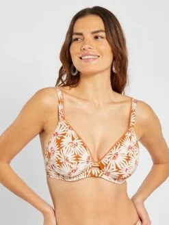 Sujetador De Microfibra 'Sans Complexe' - NARANJA -Zalaris Tienda sujetador de microfibra sans complexe naranja atu53 1 frb2