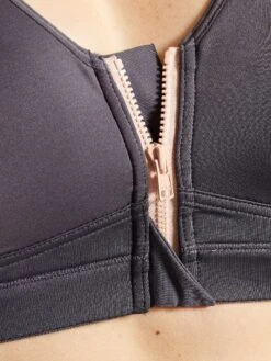 Sujetador Deportivo Postoperatorio 'Octubre Rosa' - Gris Antracita -Zalaris Tienda sujetador deportivo postoperatorio octubre rosa gris antracita xq122 1 frb3