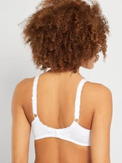 Sujetador Full Cup Flower Elegance 'Playtex' - BLANCO -Zalaris Tienda sujetador full cup flower elegance playtex blanco yp692 5 frb2