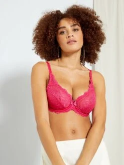 Sujetador Full Cup Flower Elegance 'Playtex' - ROSA