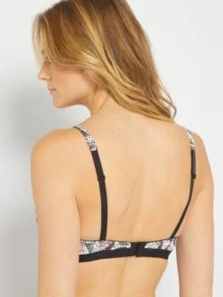 Sujetador 'Mojito Lingerie' - Negro Estampado -Zalaris Tienda sujetador mojito lingerie negro estampado zh158 1 frb3