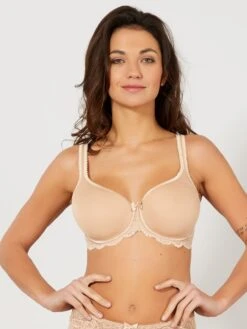 Sujetador Moldeador Flower Elegance De 'Playtex' - Beige