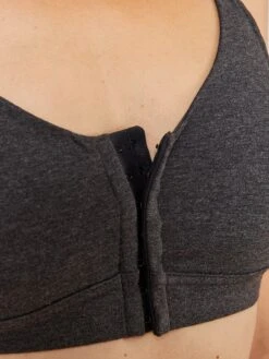 Sujetador Postoperatorio 'Outubro Rosa' - Gris Oscuro -Zalaris Tienda sujetador postoperatorio outubro rosa gris oscuro wg176 1 frb4