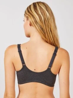 Sujetador Postoperatorio 'Outubro Rosa' - Gris Oscuro -Zalaris Tienda sujetador postoperatorio outubro rosa gris oscuro wg176 1 frb6