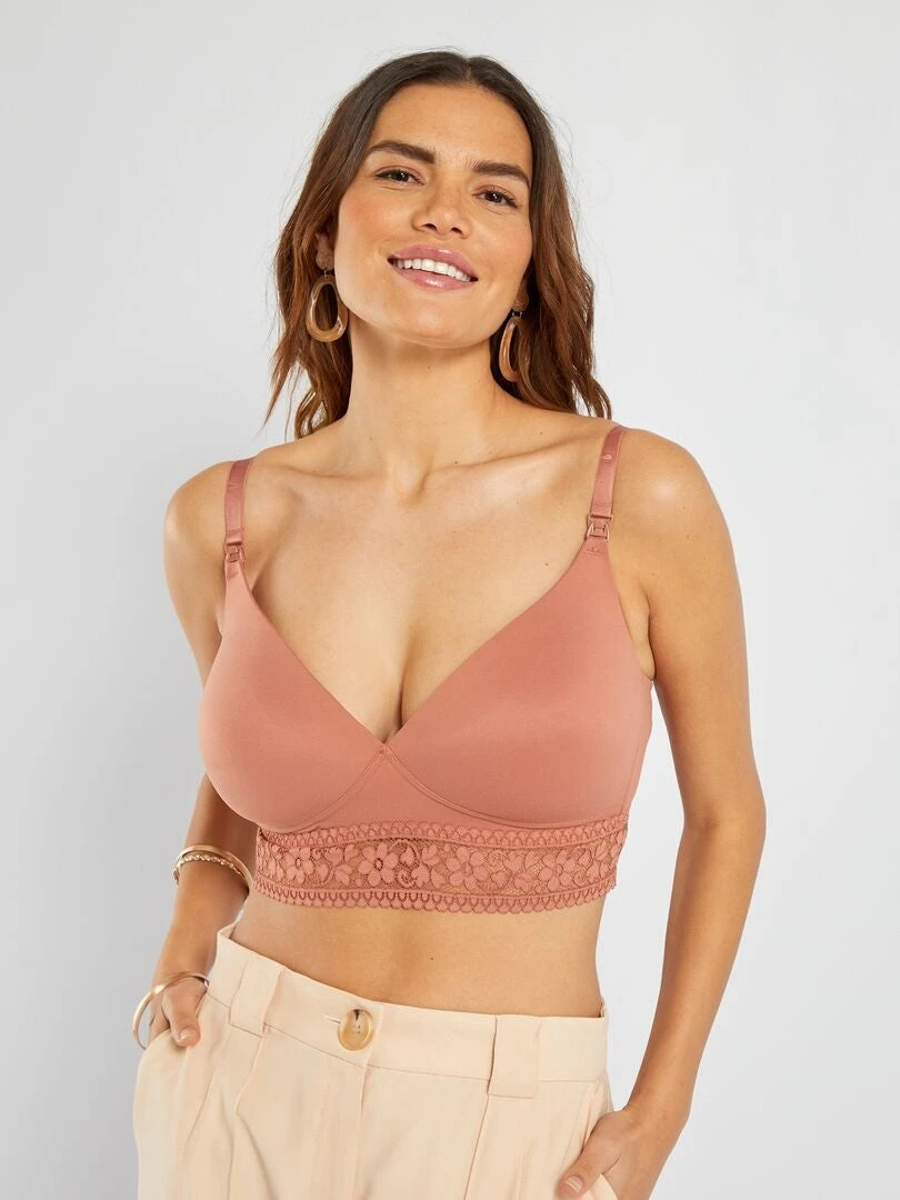 Sujetador Premamá Soft Touch - Fucsia 3 Sujetador Premamá Soft Touch - Fucsia