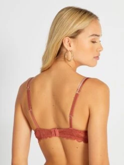 Sujetador Push Up De Encaje - ROJO -Zalaris Tienda sujetador push up de encaje rojo alh75 2 frb3