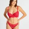 Sujetador 'Sans Complexe' De Encaje - IUZ ROJO