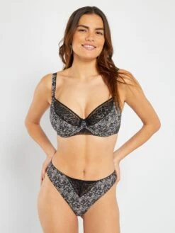 Tanga De Microfibra 'Sans Complexe' - NEGRO