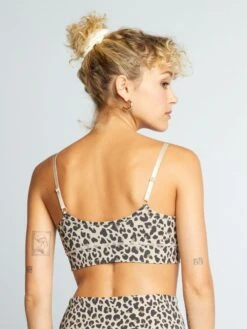 Top De Deporte Con Estampado De 'leopardo' - LEOLEGSPO -Zalaris Tienda top de deporte con estampado de leopardo leolegspo alb15 1 frb3