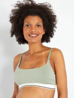 Top De Lactancia - Gris