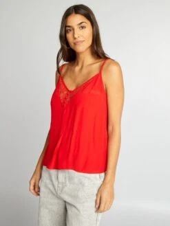 Top De Tirantes Finos - HO_ROUGETR