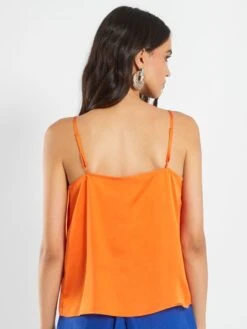 Top De Tirantes Finos - NARANJA -Zalaris Tienda top de tirantes finos naranja aea18 2 frb3