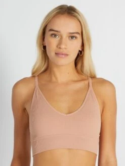 Top De Triángulo De Canalé - ROSA