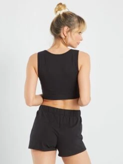 Top Deportivo De Punto Elástico - Negro -Zalaris Tienda top deportivo de punto elastico negro alb12 3 frb3