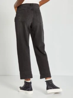 Vaquero Boyfriend - 5 Bolsillos - NEGRO -Zalaris Tienda vaquero boyfriend 5 bolsillos negro zk751 1 frb3