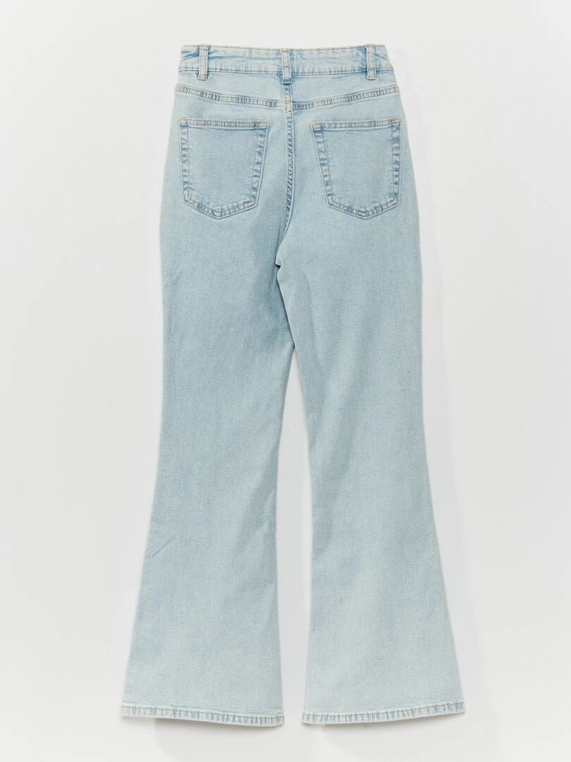 Vaquero Flare Efecto Destroy - Azul 4 Vaquero Flare Efecto Destroy - Azul - Imagen 2