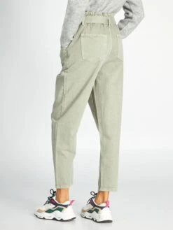 Vaquero Mom Con Cinturón - Gris -Zalaris Tienda vaquero mom con cinturon gris aof04 5 frb5