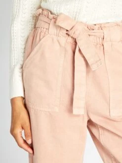 Vaquero Mom Con Cinturón - Rosa 12 Vaquero Mom Con Cinturón - Rosa -Zalaris Tienda vaquero mom con cinturon rosa aof04 3 frb5