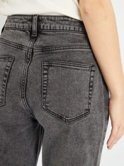 Vaquero Mom Con Talle Muy Alto - L32 - GRIS -Zalaris Tienda vaquero mom con talle muy alto l32 gris zk670 3 frb5