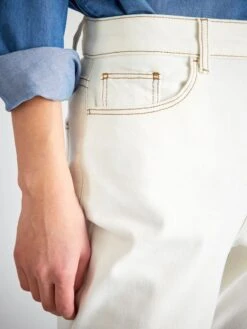 Vaquero Mom Con Talle Muy Alto - L34 - BLANCO -Zalaris Tienda vaquero mom con talle muy alto l34 blanco zk671 2 frb5