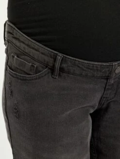 Vaquero Mom Premamá Elástico - NEGRO -Zalaris Tienda vaquero mom premama elastico negro add64 3 frb4