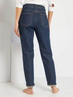 Vaquero Mom Talle Alto L28 - AZUL -Zalaris Tienda vaquero mom talle alto l28 azul za102 4 frb3