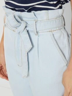 Vaquero Paperbag Con Cinturón - AZUL -Zalaris Tienda vaquero paperbag con cinturon azul zo187 1 frb5