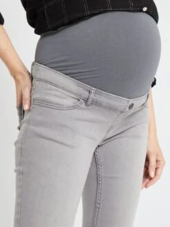 Vaquero Premamá - GRIS -Zalaris Tienda vaquero premama gris zm284 3 frb4