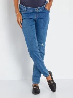 Vaquero Premamá Skinny Fit - AZUL