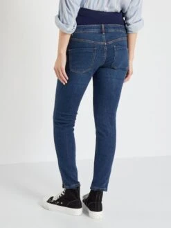 Vaquero Premamá Skinny L28 - AZUL -Zalaris Tienda vaquero premama skinny l28 azul zm005 2 frb4