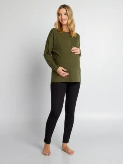 Vaquero Premamá Superelástico - NEGRO