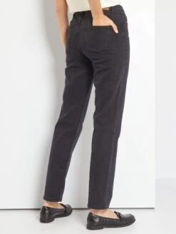 Vaquero Regular De Tiro Alto - L30 - NEGRO -Zalaris Tienda vaquero regular de tiro alto l30 negro ye005 1 frb3