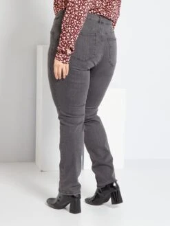 Vaquero Regular Elástico - GRIS -Zalaris Tienda vaquero regular elastico gris zk377 2 frb2