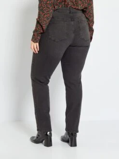 Vaquero Regular Elástico - NEGRO -Zalaris Tienda vaquero regular elastico negro zk377 1 frb3