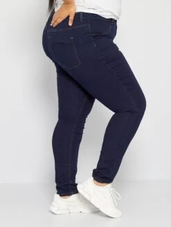 Vaquero Skinny De Talle Alto - Azul -Zalaris Tienda vaquero skinny de talle alto azul vl758 5 frb3