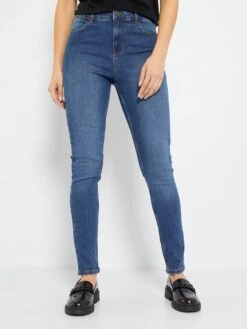 Vaquero Skinny De Talle Alto - L30 - AZUL -Zalaris Tienda vaquero skinny de talle alto l30 azul zk646 4 frb2